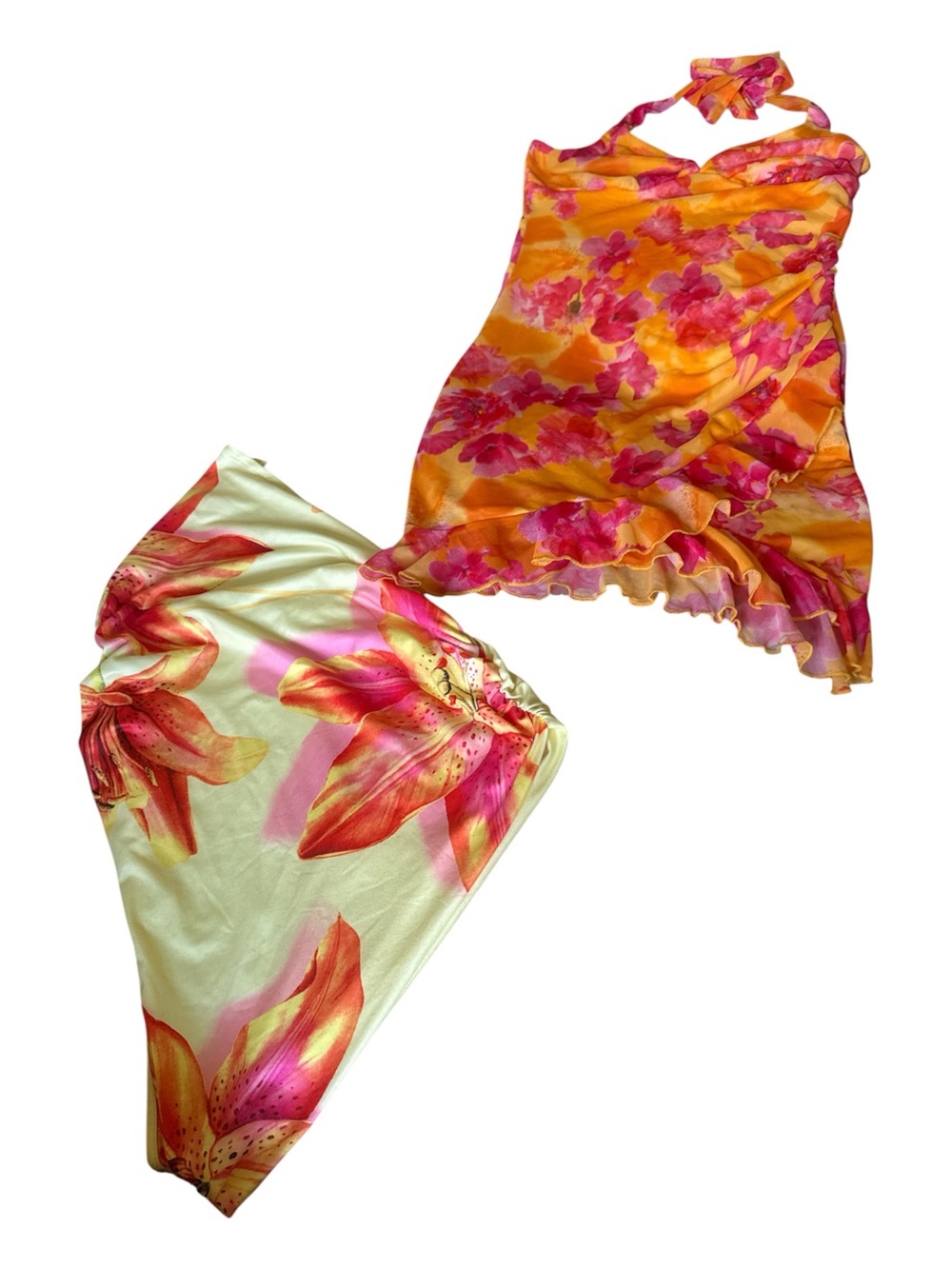 SHEIN halter dresss and tank top bundle size medium US 6